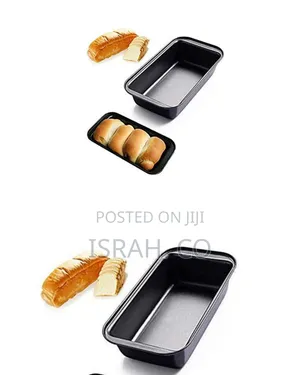 Pyrex Non Stick Carbon Steel Loaf Pan Mould for Baking Bread, Black