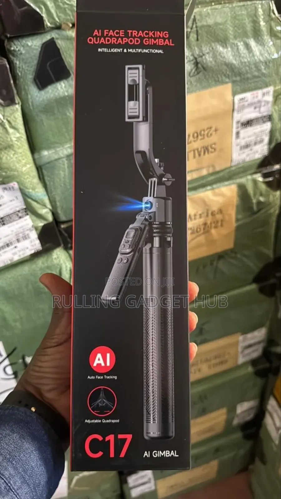 Ai Face Tracking Gimbal Stabilizer for All .