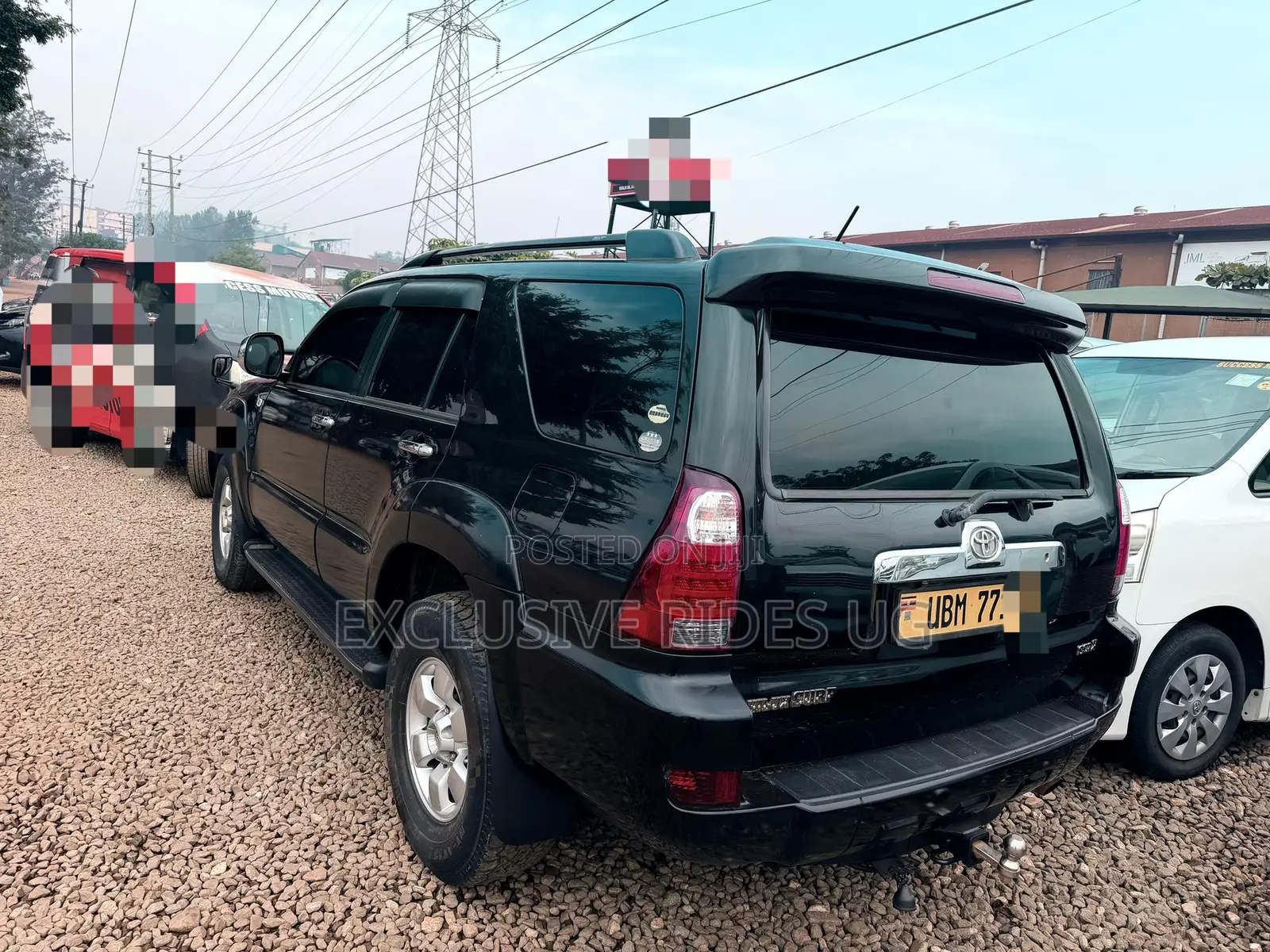 Toyota Hilux Surf 2008 Black