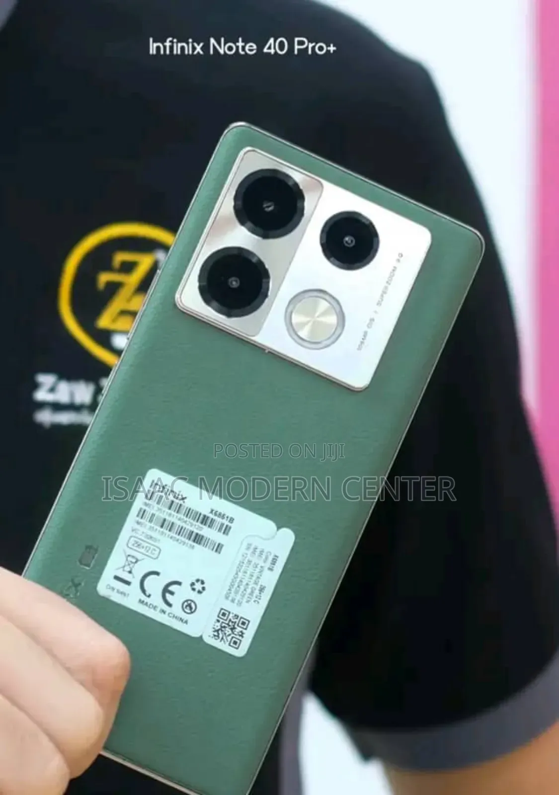 New Infinix Note 40 Pro 256 GB Green