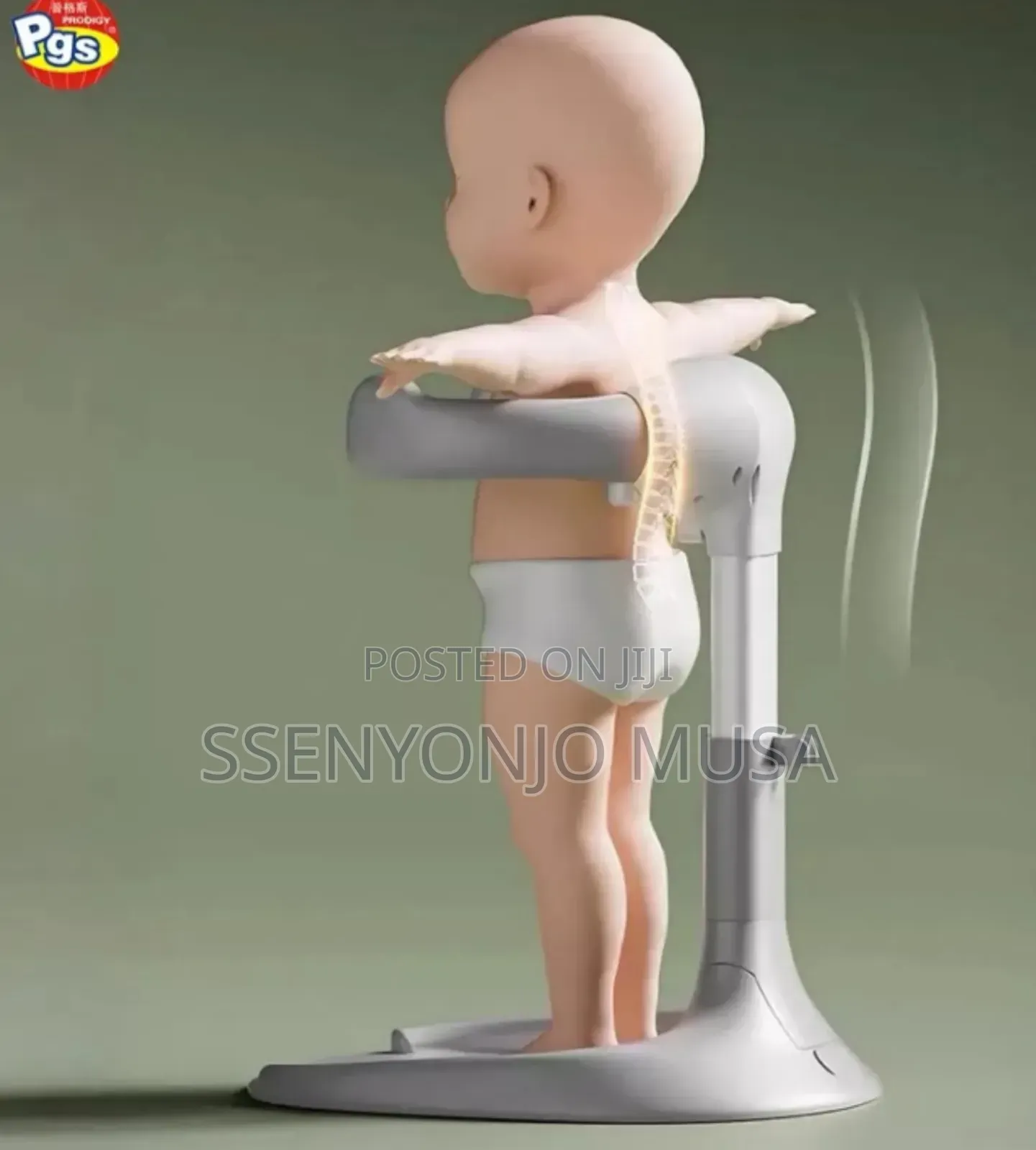 Baby Shower Standing Support Holder With Adjust Height Anti-Slip Base