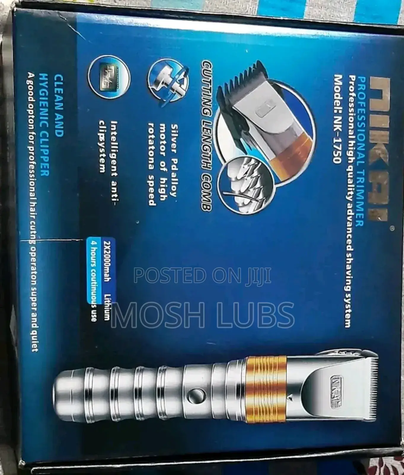 Rechargeable Professional Hair Trimmer