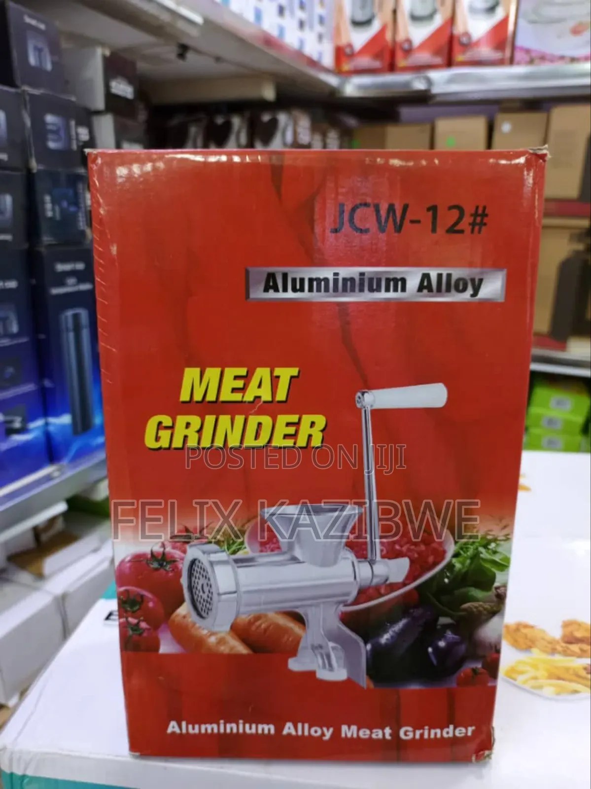 Hand Operated Meat Mincer Grinder.