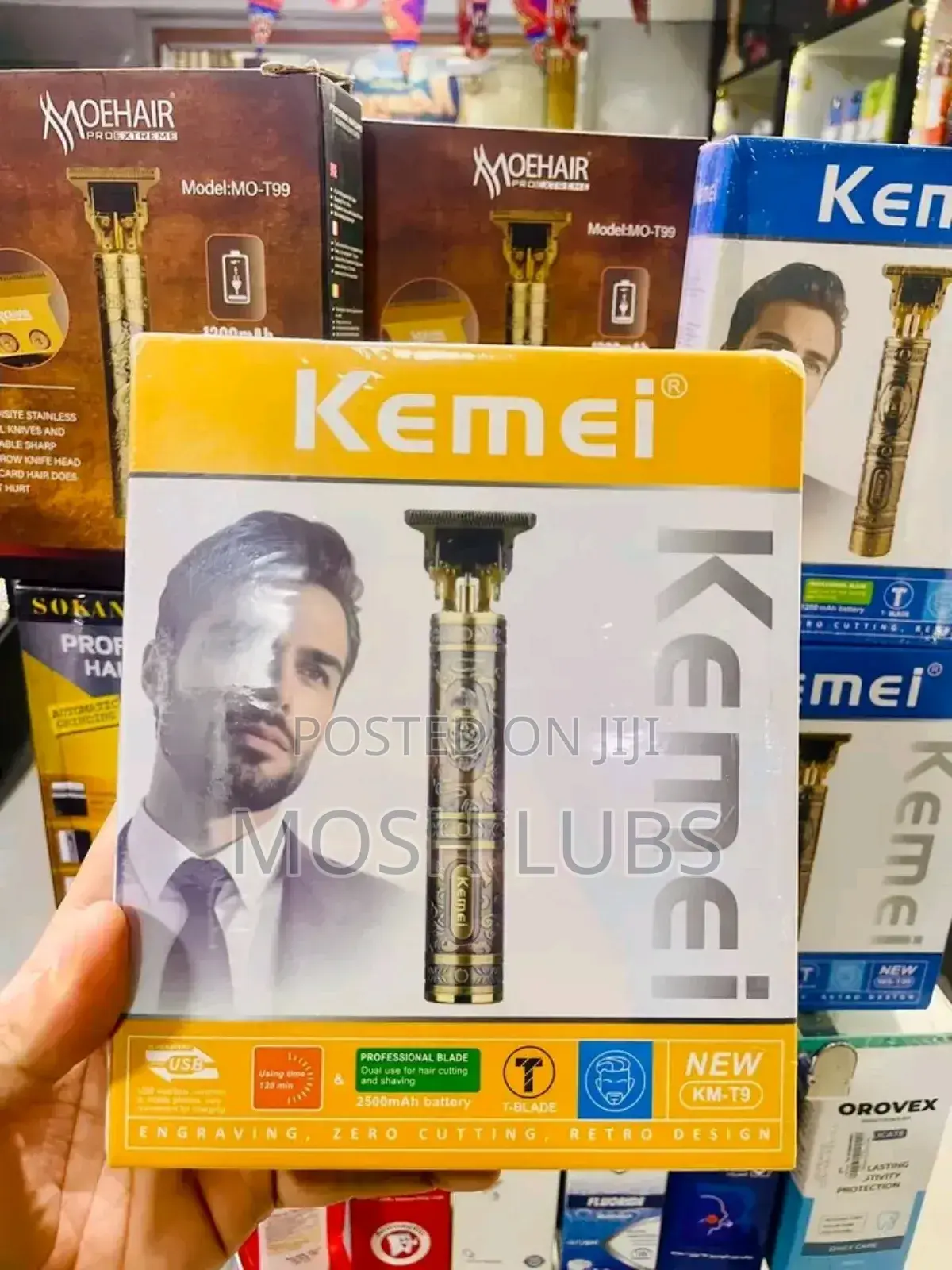 Kemei Km-9t Rechargeable Trimmer