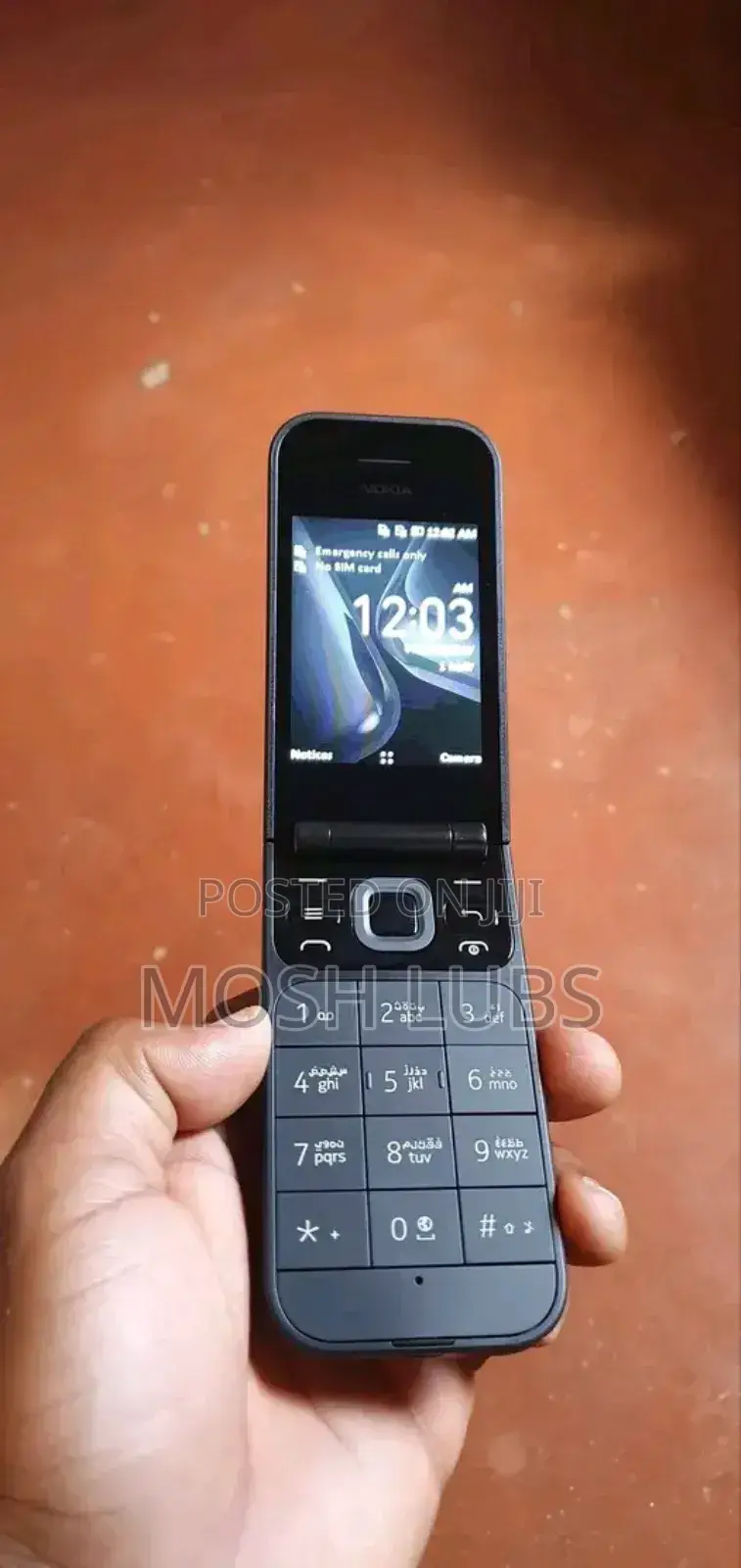 New Nokia 2720 Flip 512 GB Black