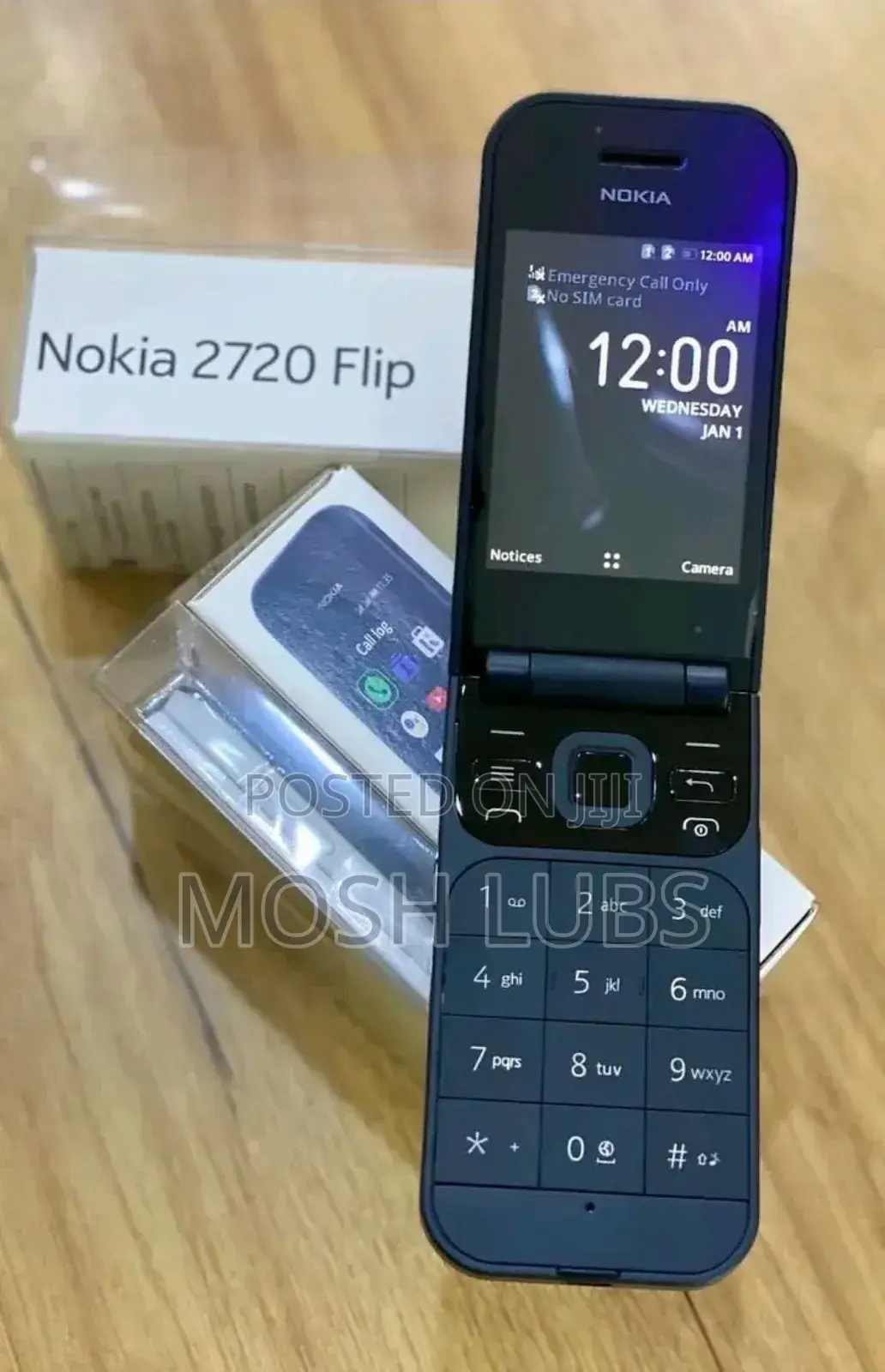 New Nokia 2720 Flip 512 GB Black