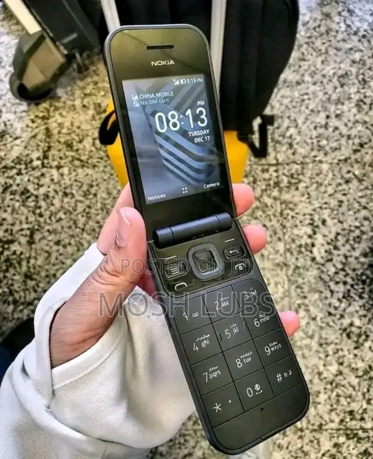 New Nokia 2720 Flip 512 GB Black