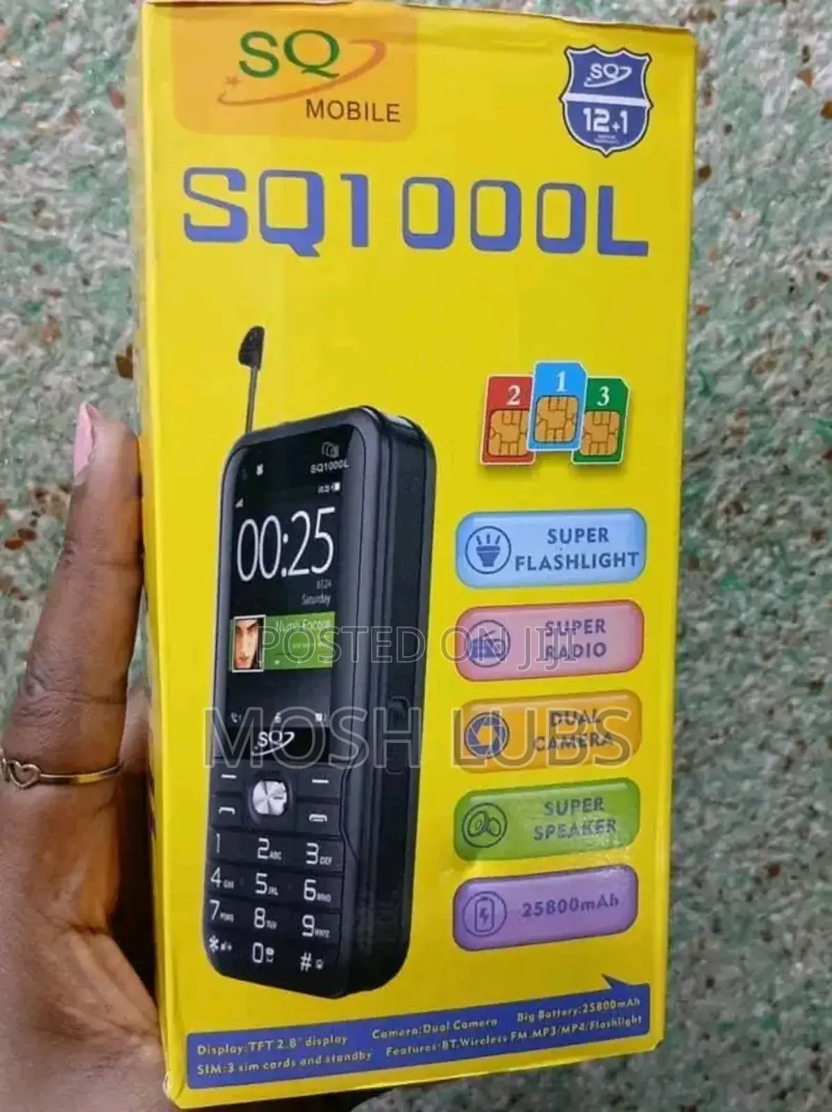 New SQ 1000L 8 GB Green