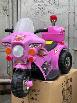 Kids Baby King Motor Police Bike