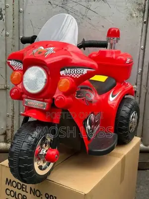 Kids Baby King Motor Police Bike