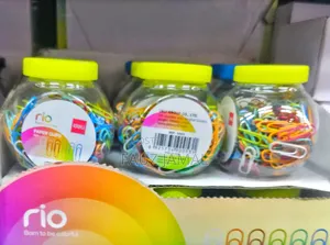 Coloured Paper Desk Clips
