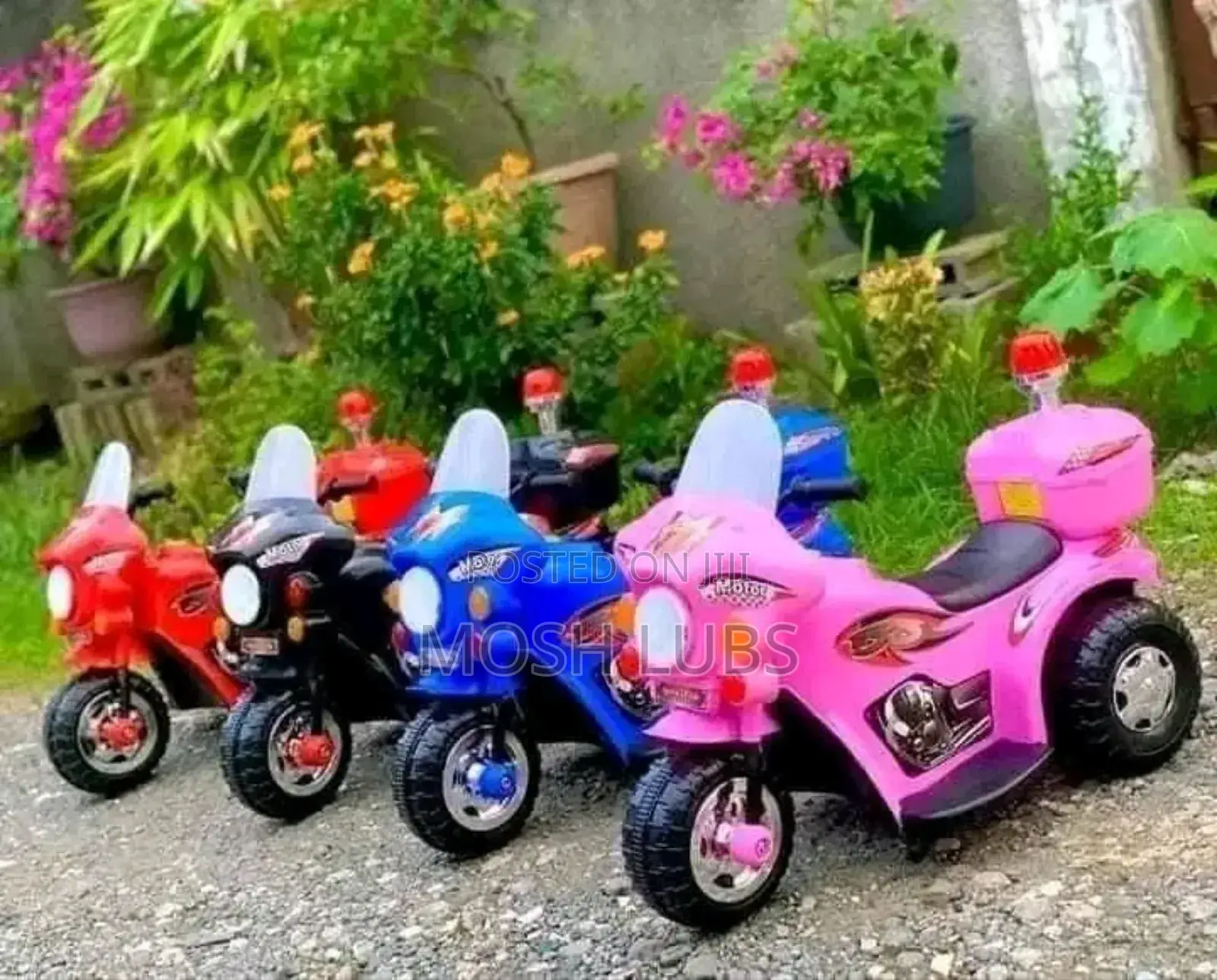 Kids Police Scooter Bikes