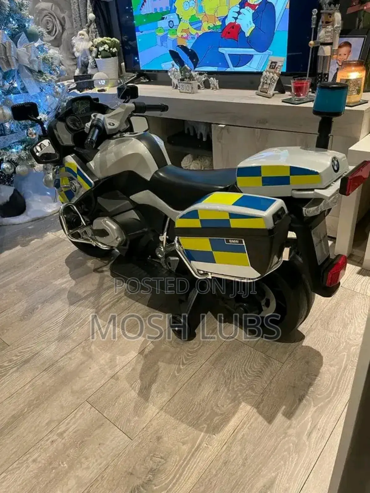 Extra Size Kids Police Motor