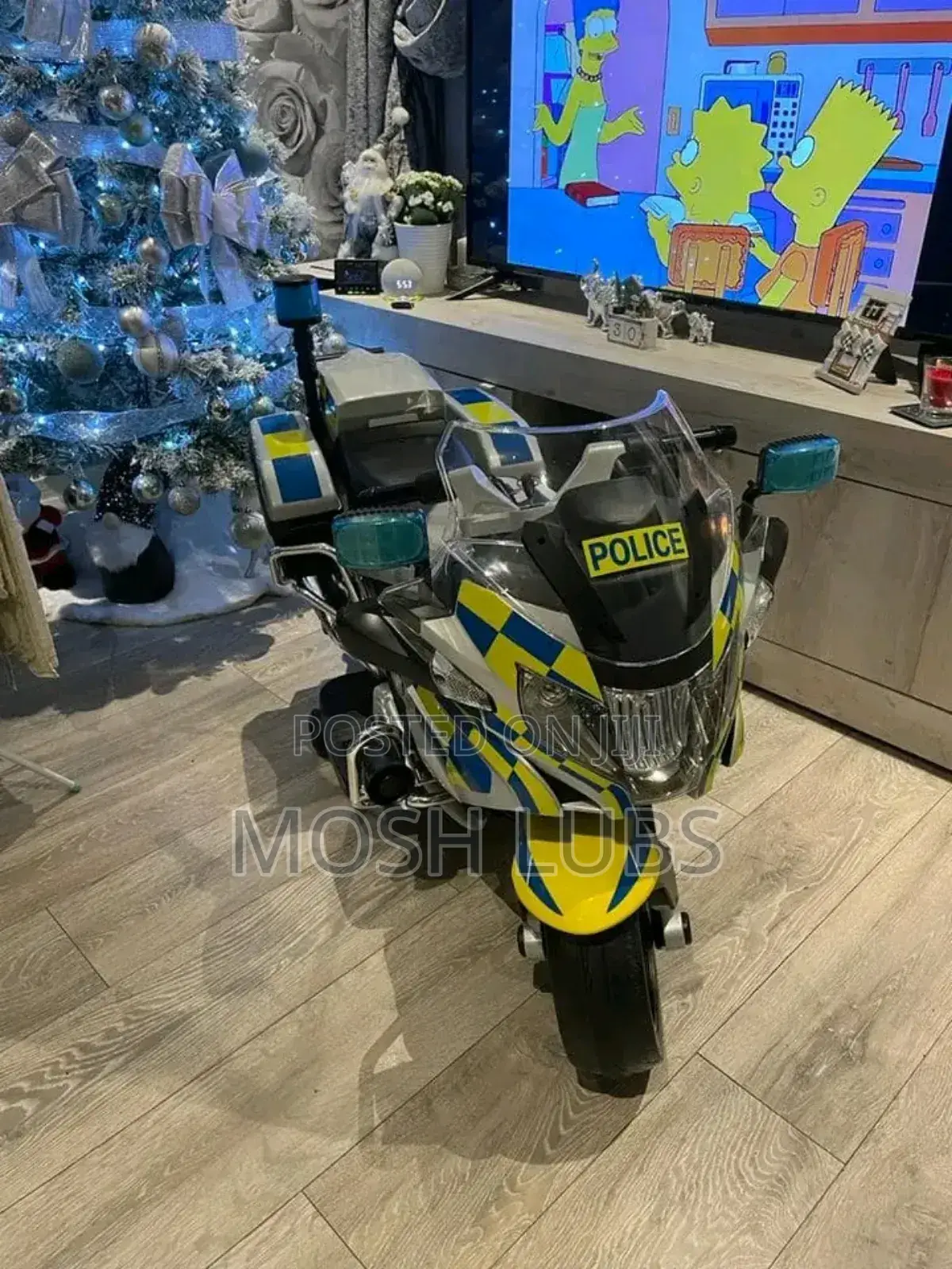 Extra Size Kids Police Motor