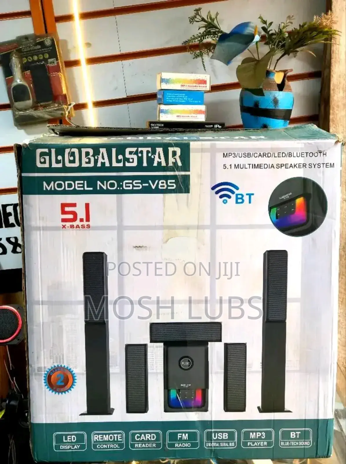 Globalstar Home Bass Theater System Gs-V85