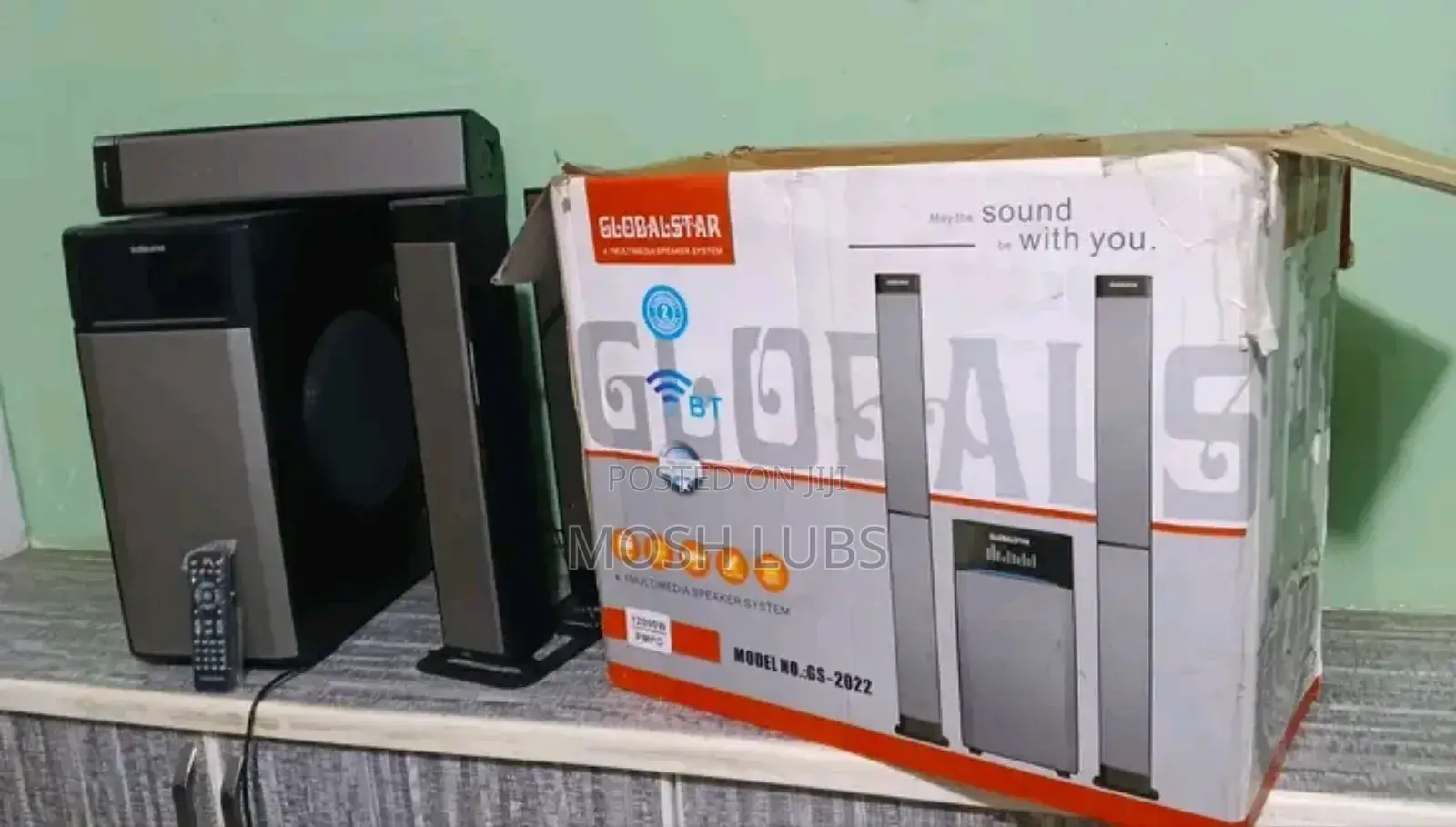 Globalstar Gs-2022 Boom Bass Home Theater System