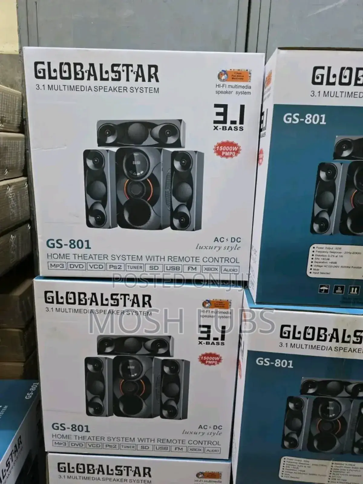 3.1ch Globalstar Home Bass Woofer System