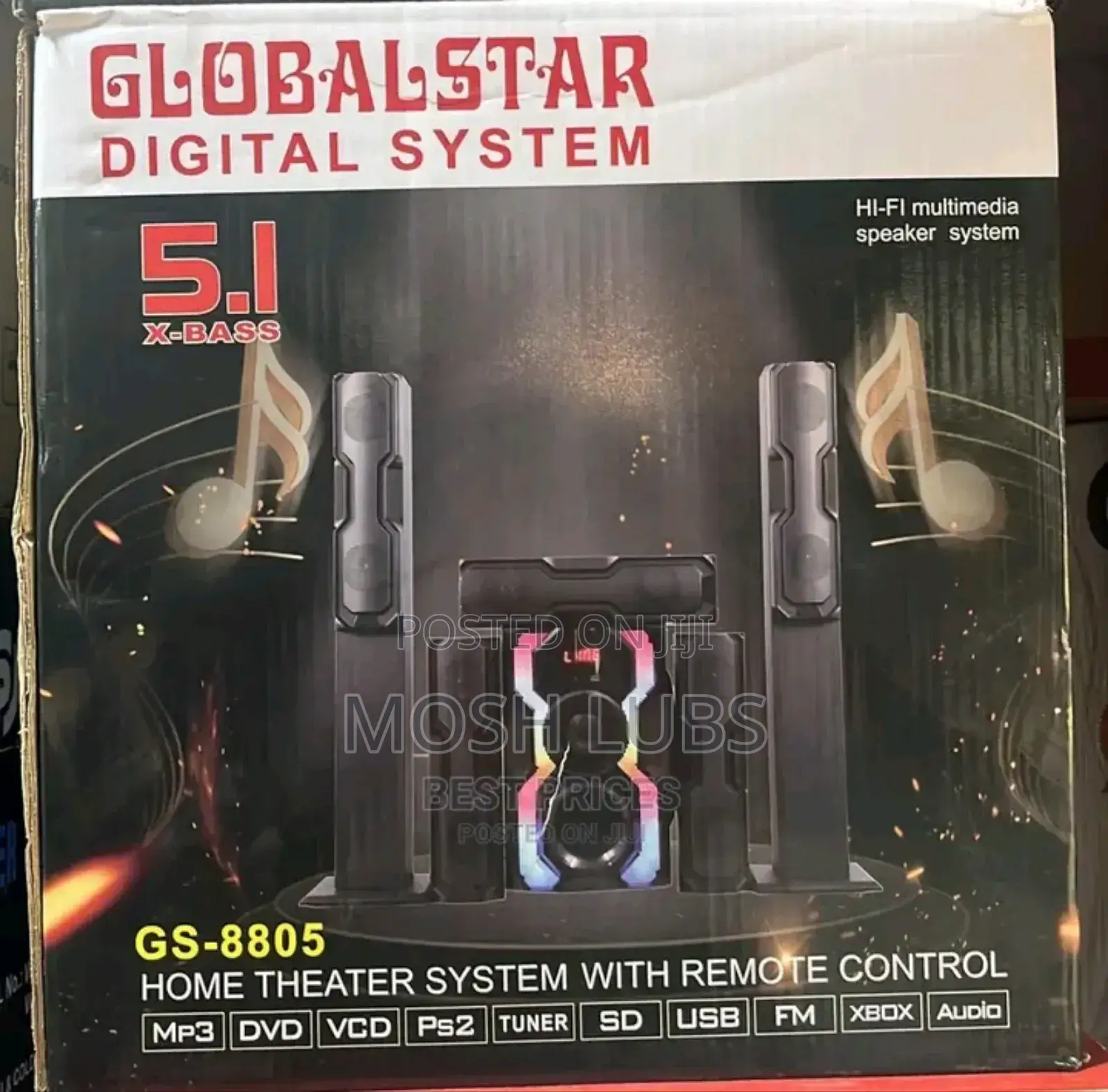 Globalstar Home Theater System Model:Gs-8805