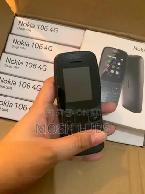 New Nokia 106 Black