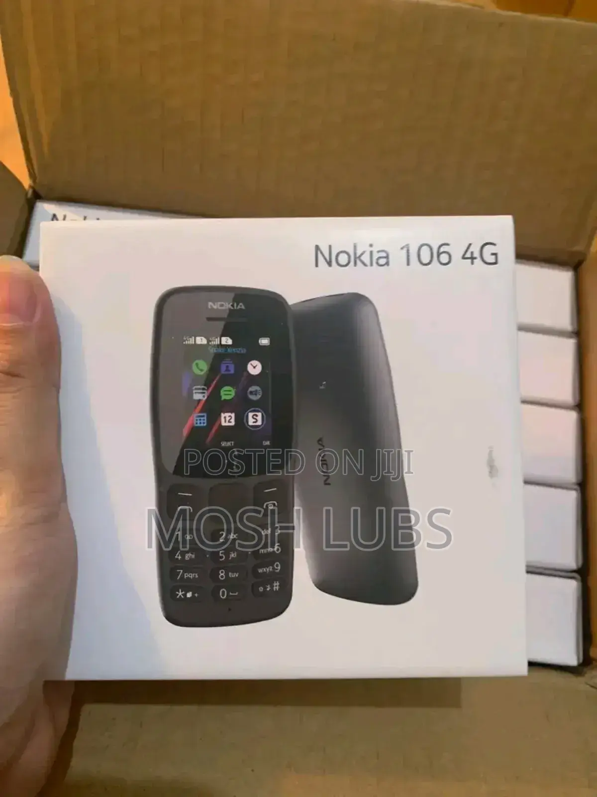 New Nokia 106 Black