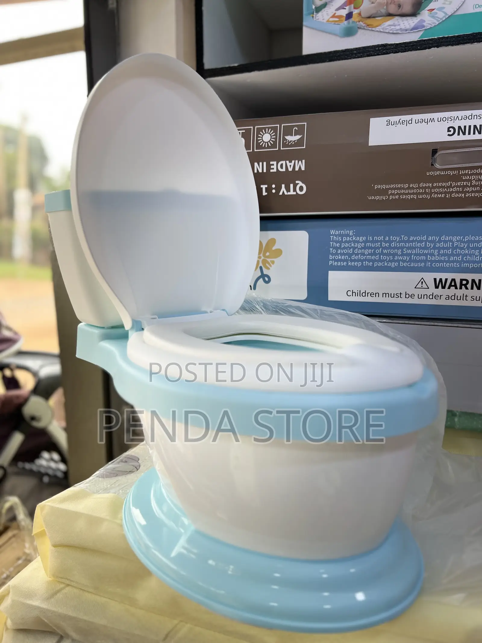 Baby Flash Potty - Kids Practice Bathroom Seat