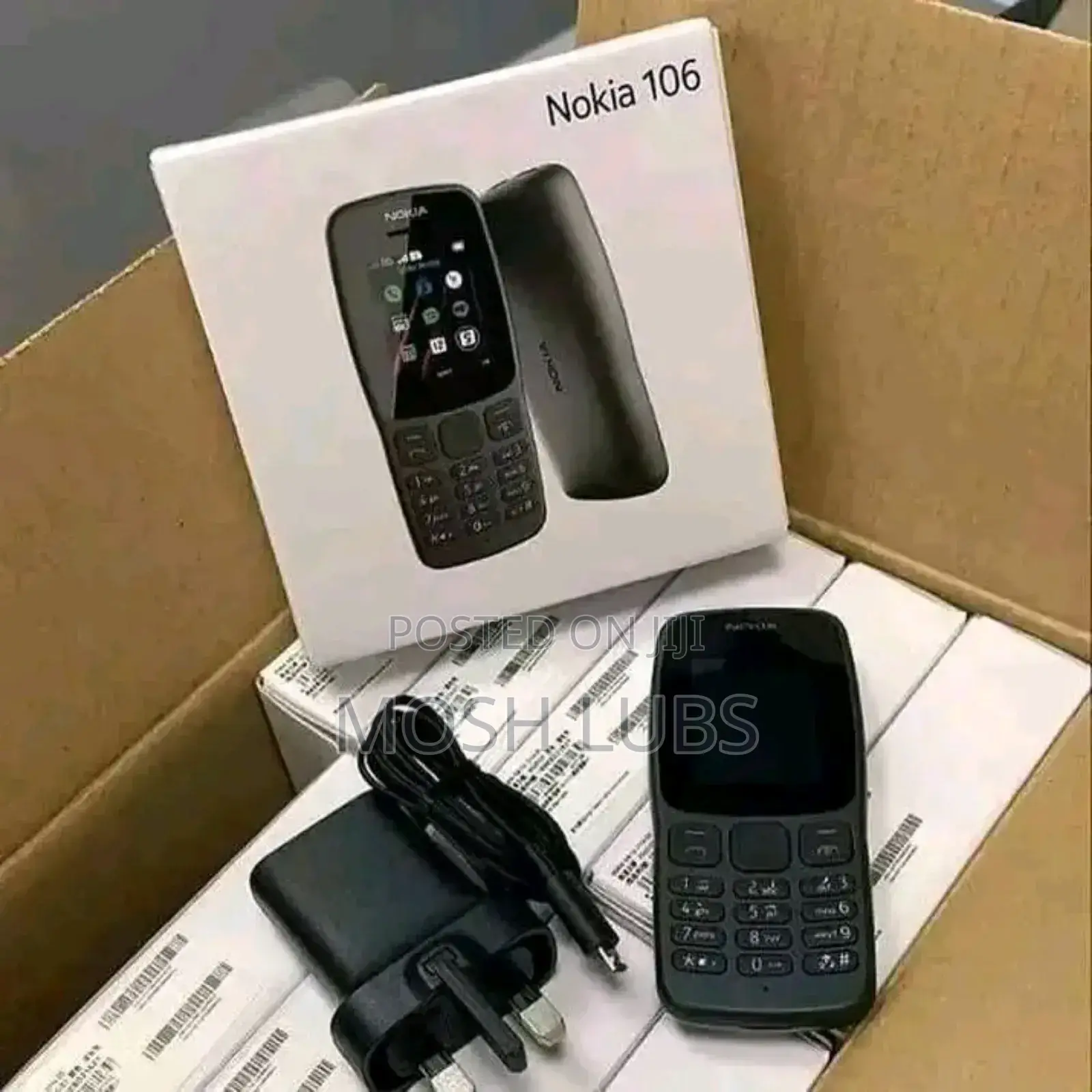 New Nokia 106 Black