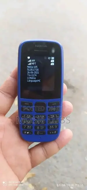 New Nokia 105 Blue