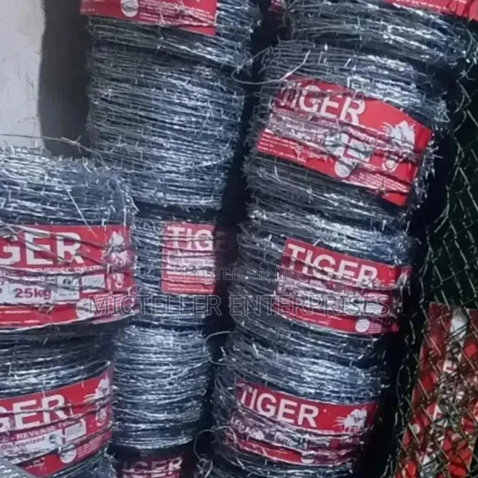 Galvanised Barbed Wire