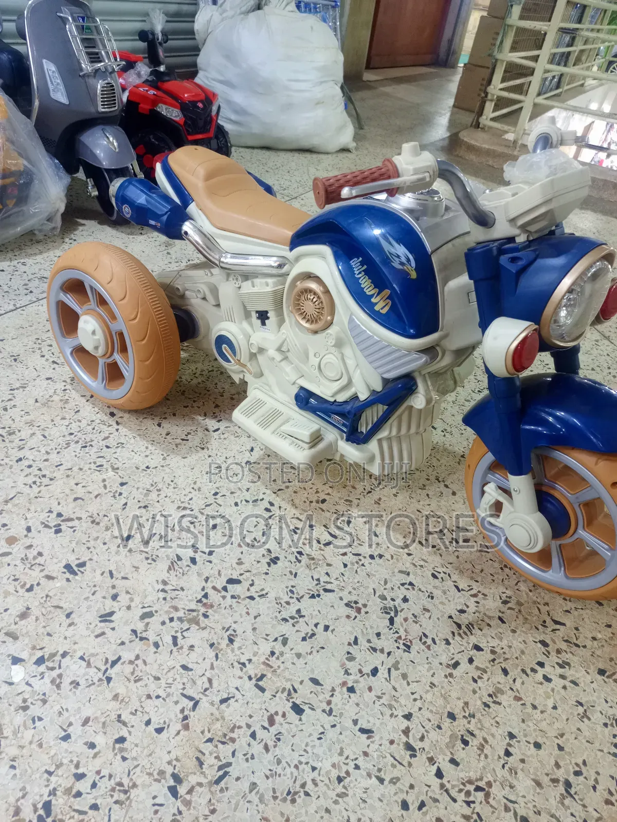 12v Battery-Powered Children's Motorcycle