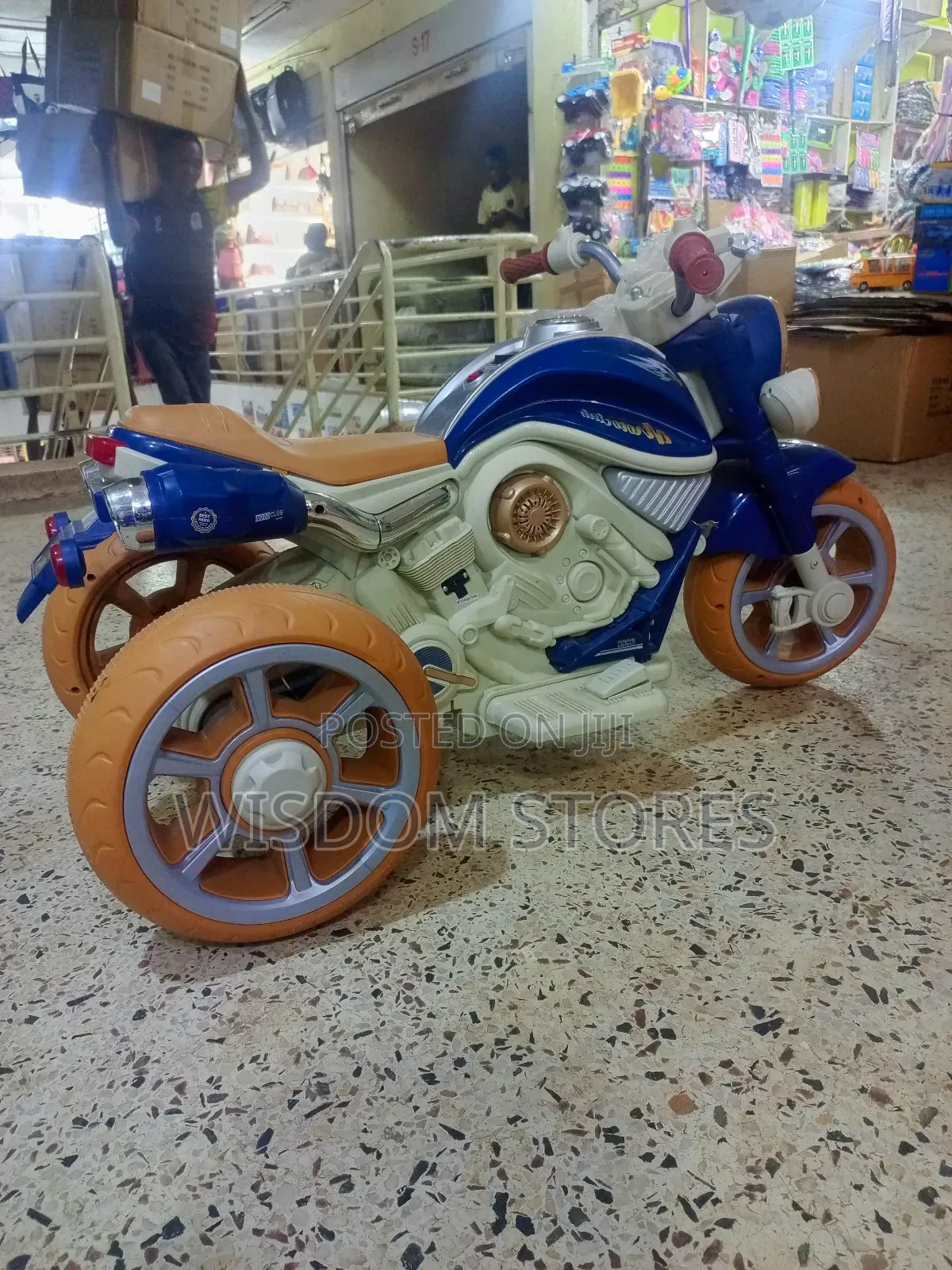 12v Battery-Powered Children's Motorcycle