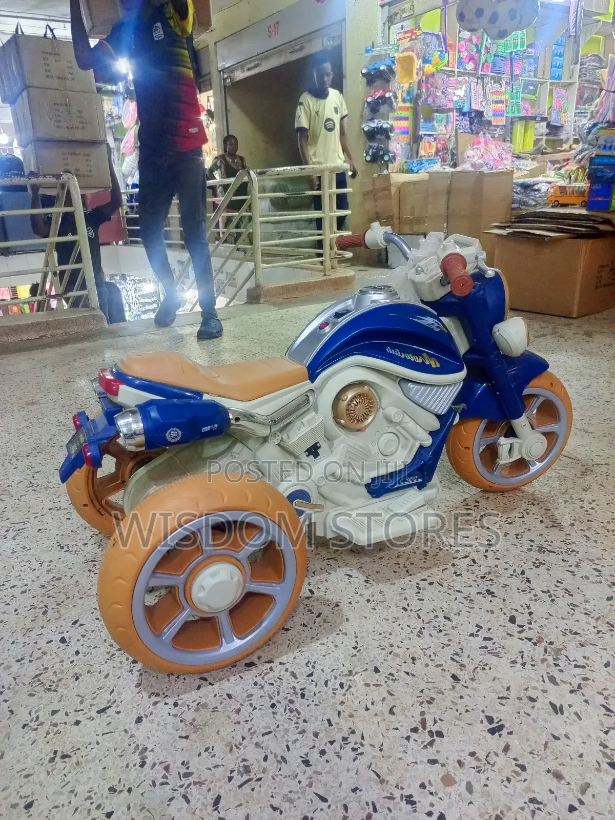 12v Battery-Powered Children's Motorcycle