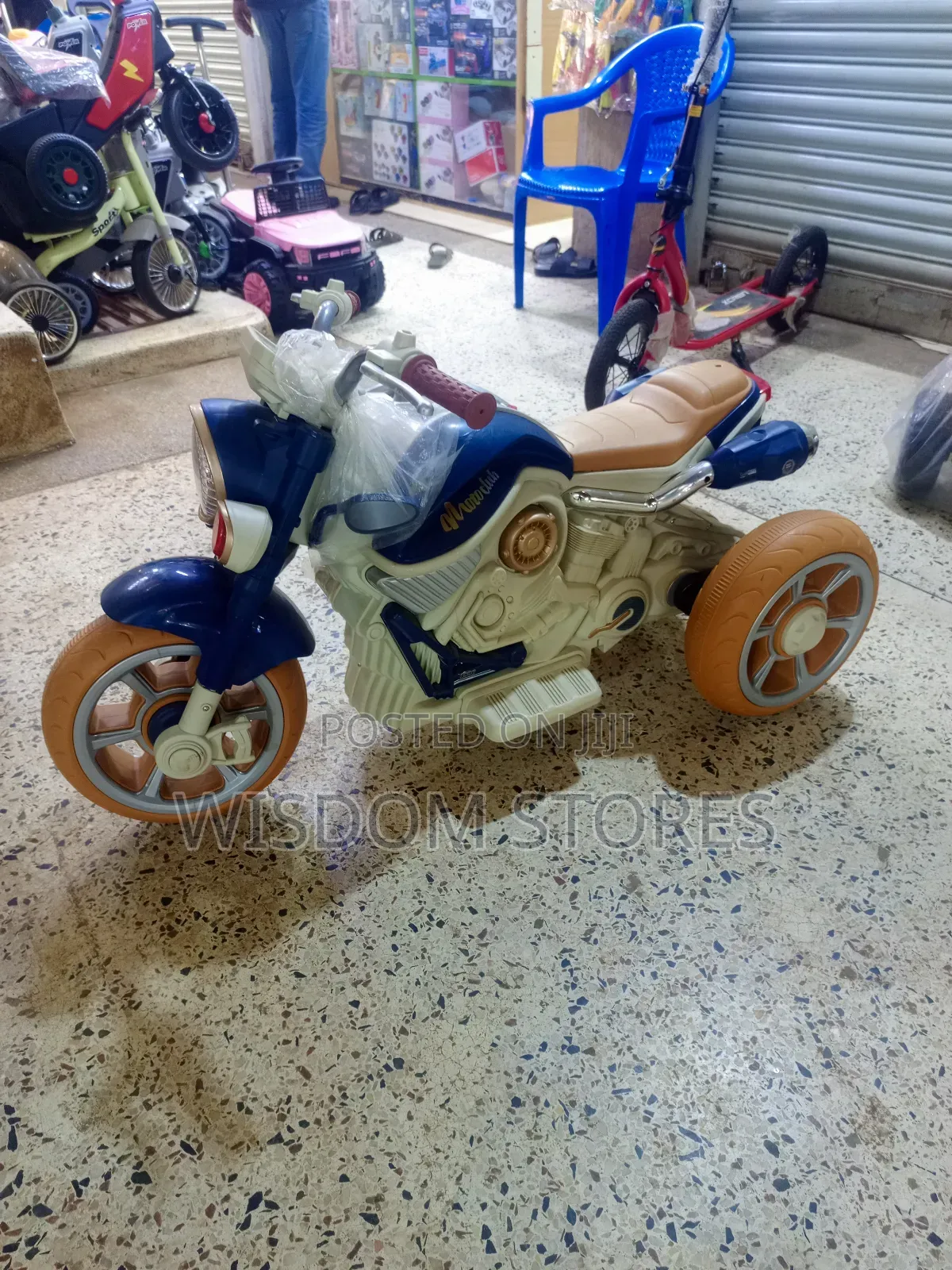 12v Battery-Powered Children's Motorcycle
