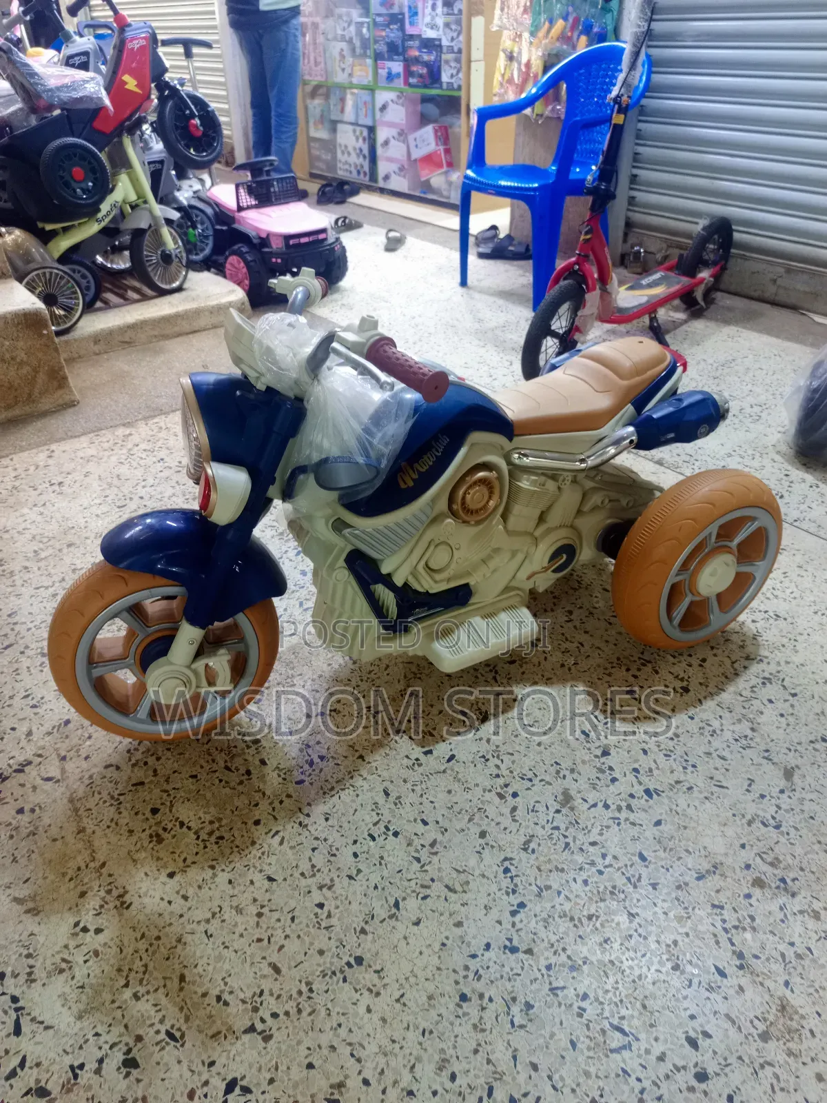 12v Battery-Powered Children's Motorcycle
