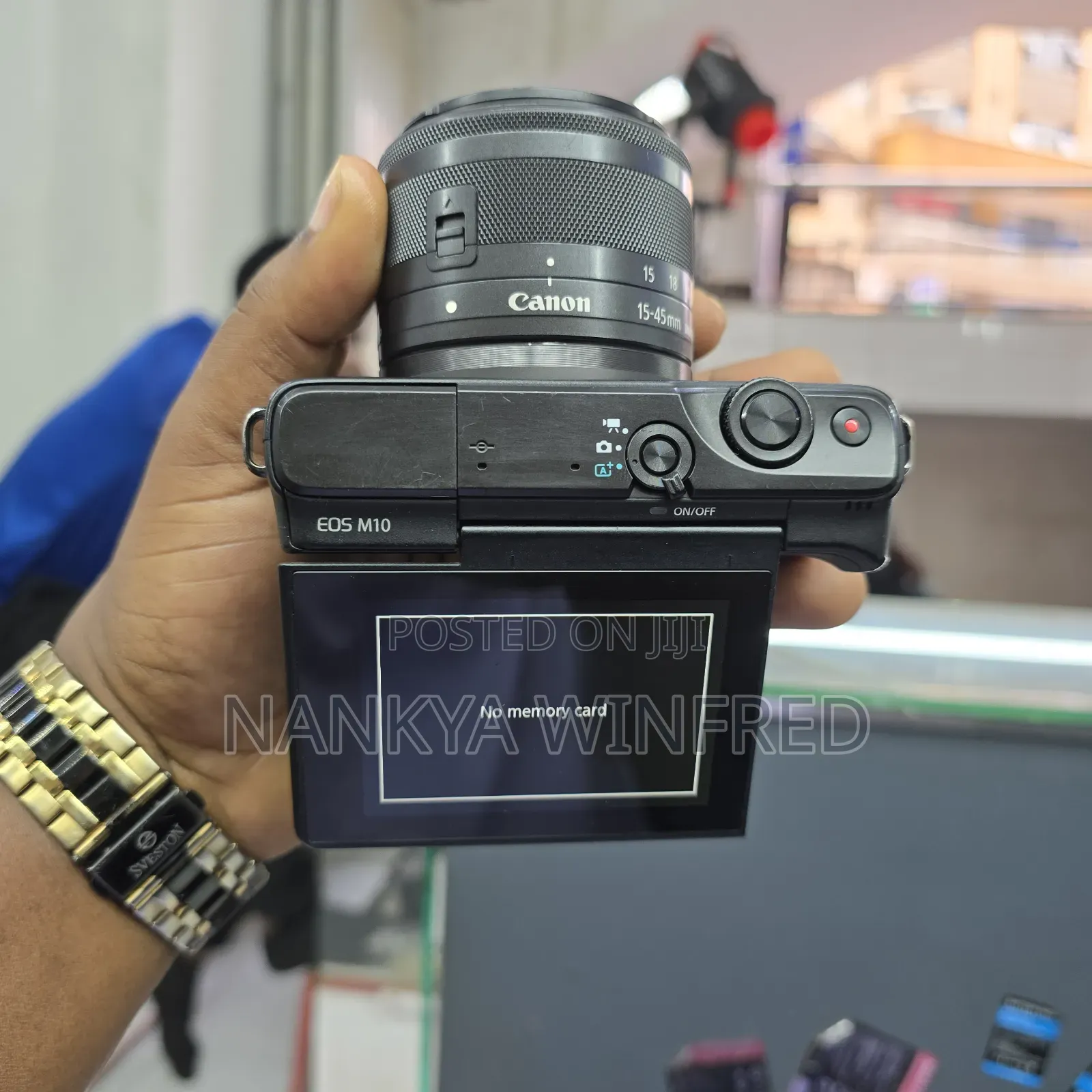 Eos Canon M10 With 15-45mm