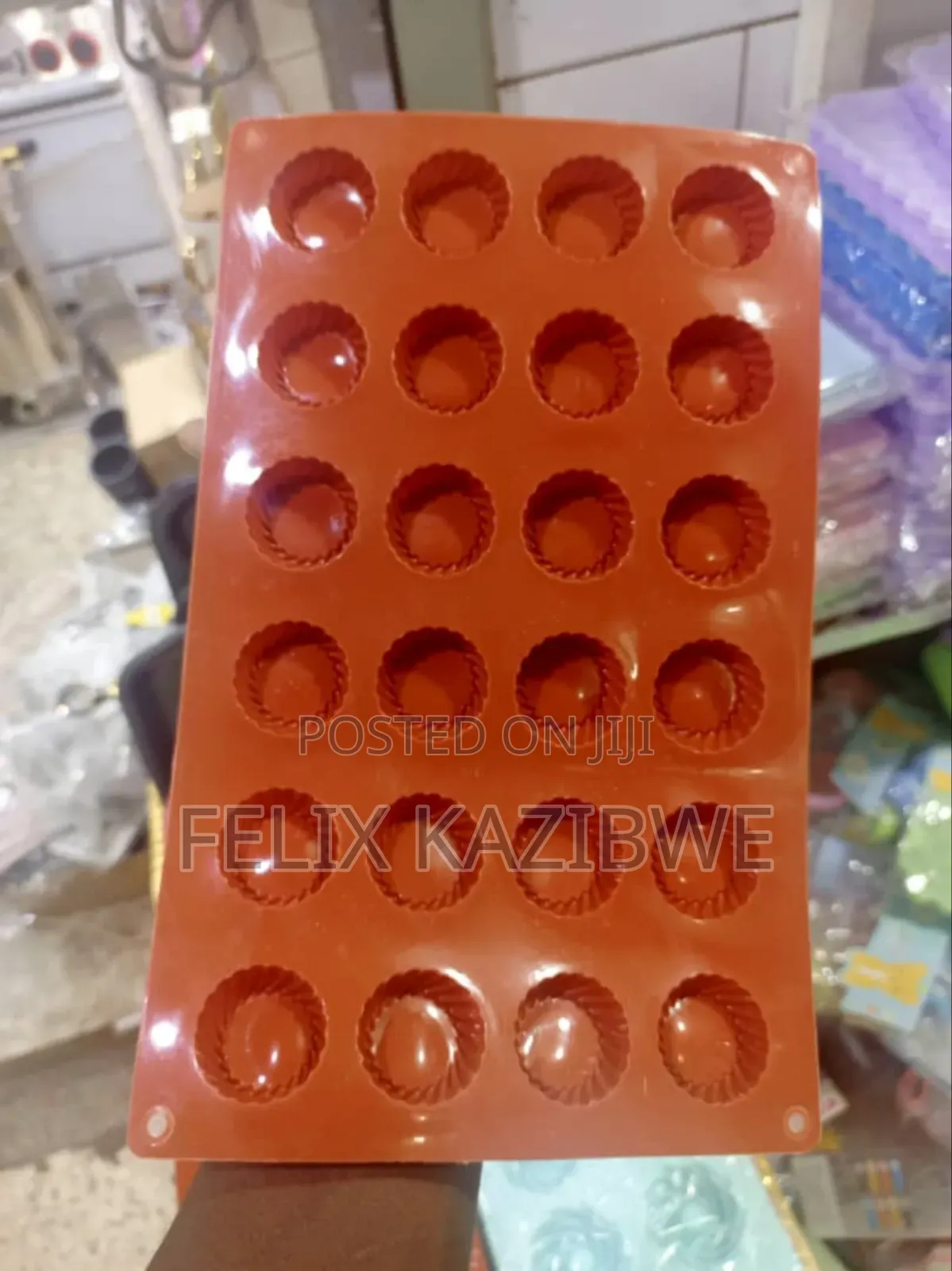 24-Cavity Silicone Mold.