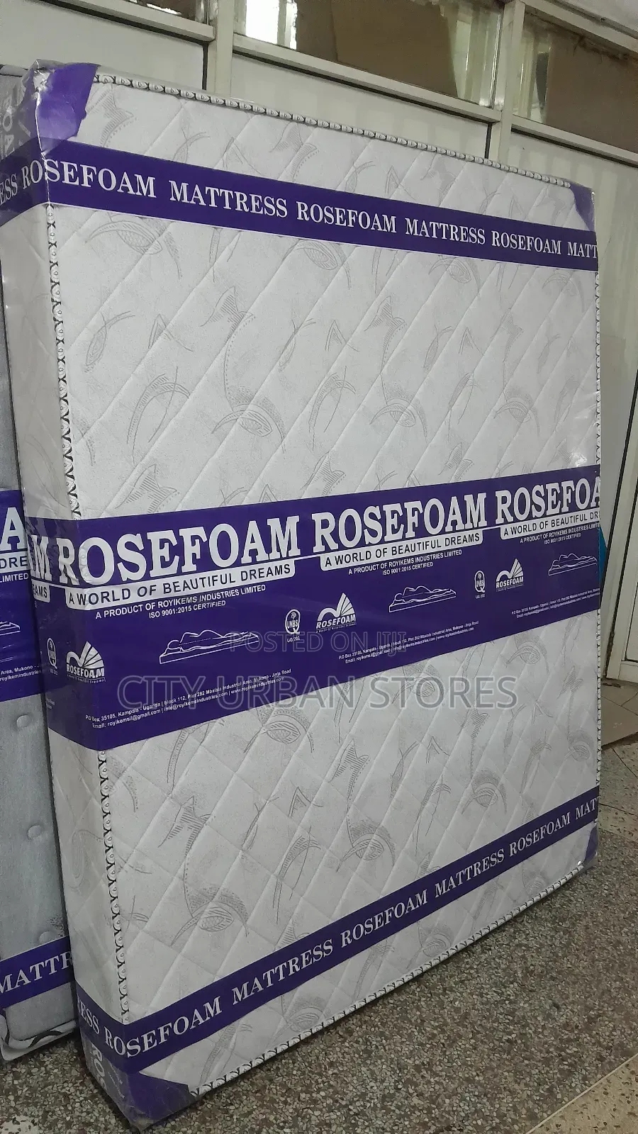 5x6 by 8 Inches Premium High Density Mattresses