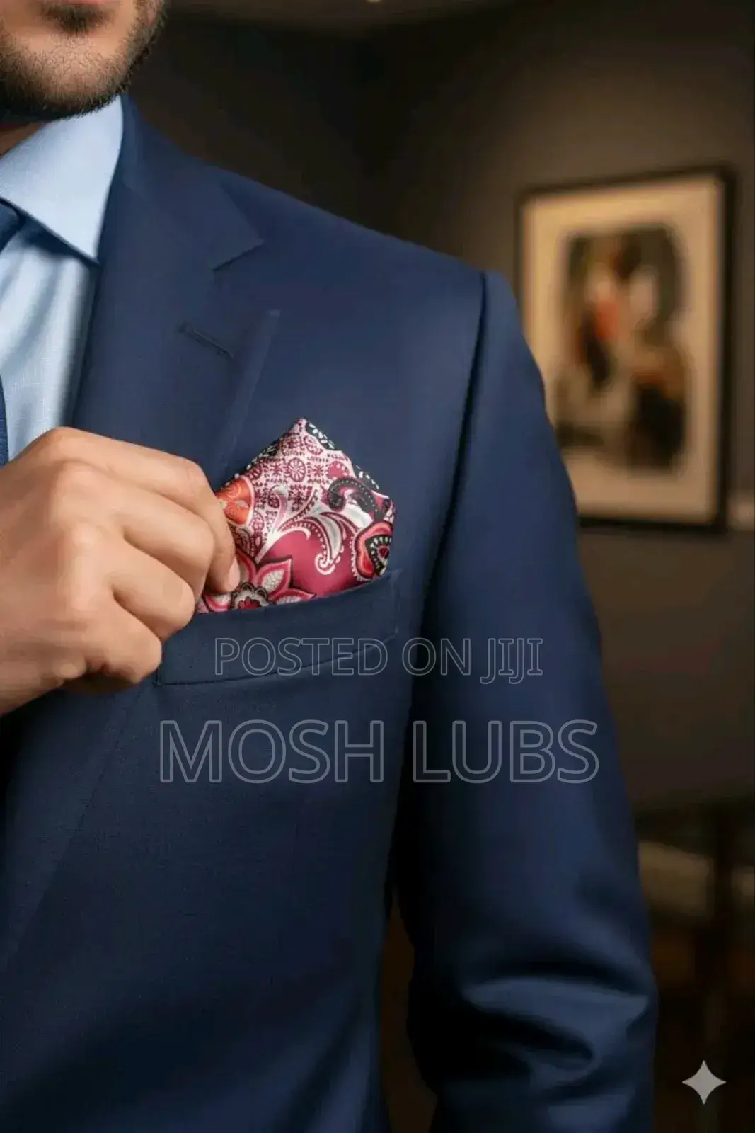 Men Gentle Pocket Squres