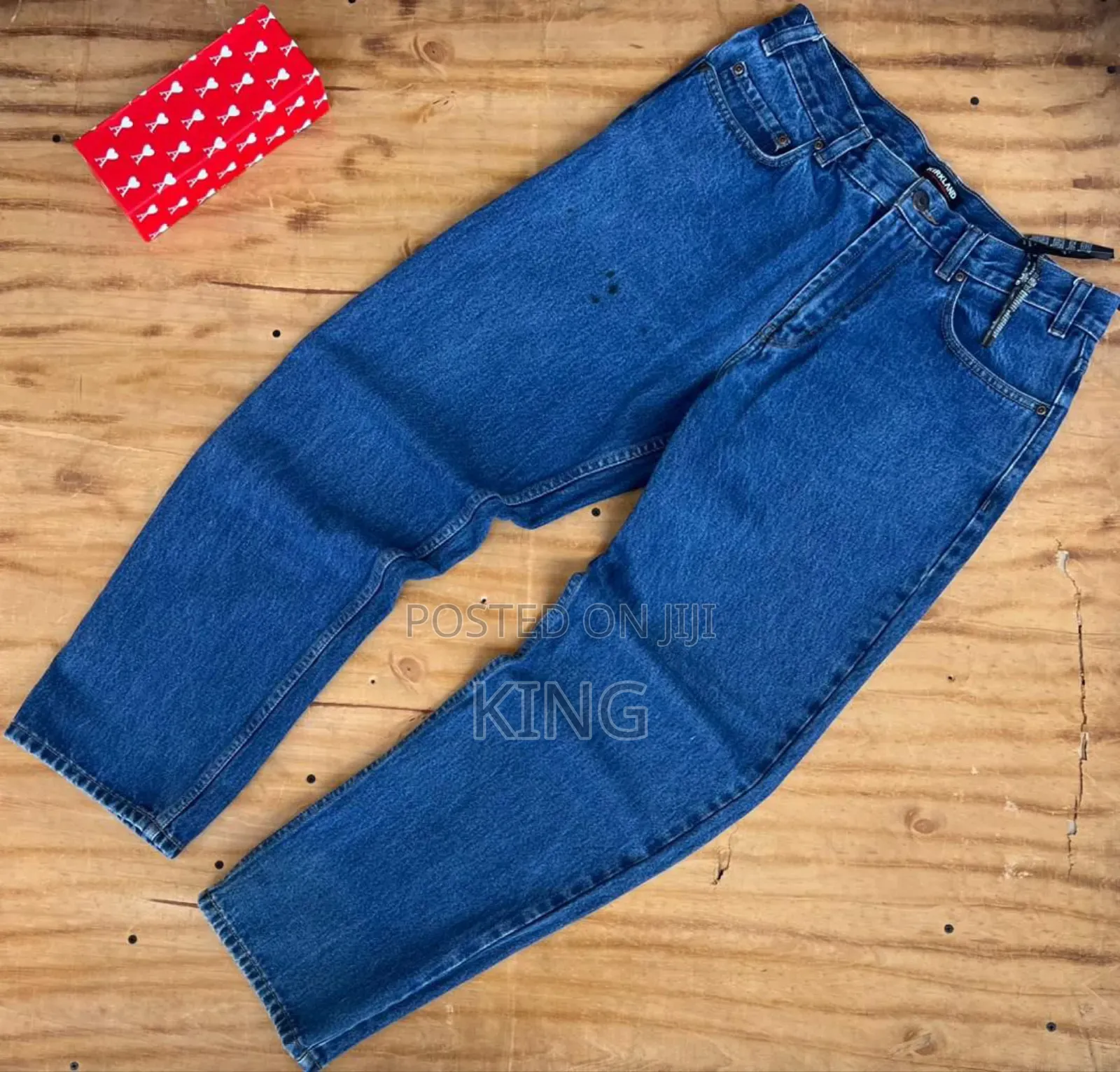 Wide Leg Comfort Fit Denim Baggy Jeans