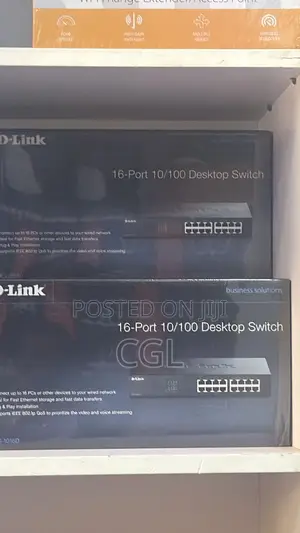 Dlink 16port 10/100mbps Rackmount Switch D-Link Rack