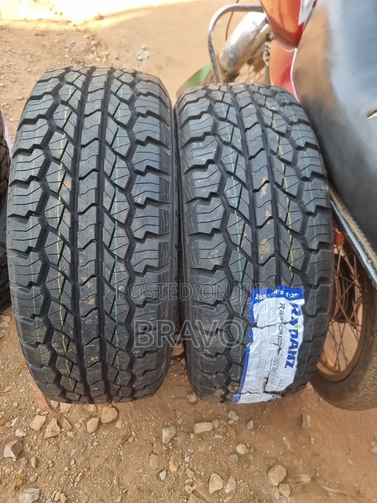 265/70r15 Rydanz All Terrain Tyres.