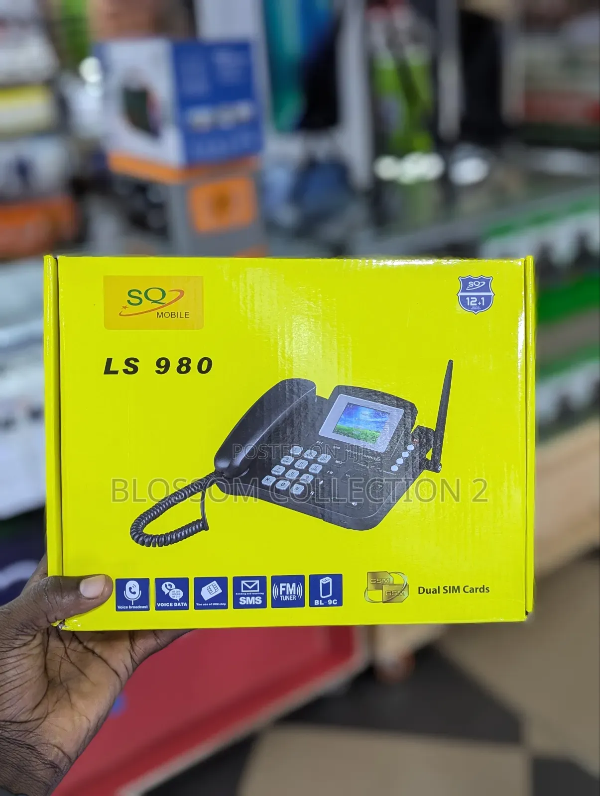 Landline Ls980 Landline for Home and Office With Dual Sim