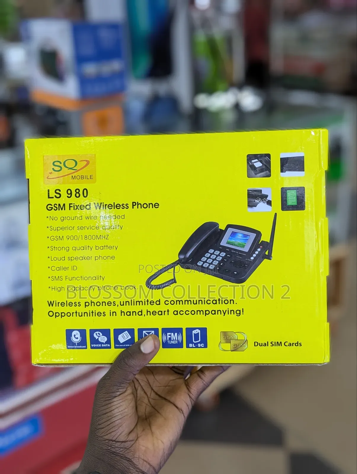 Landline Ls980 Landline for Home and Office With Dual Sim