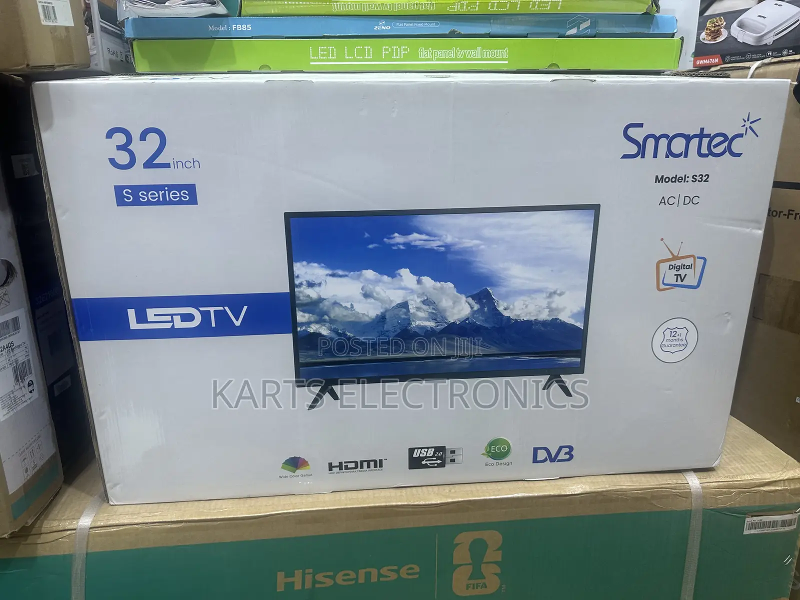 32 Digital Free to Air Smartec Tv