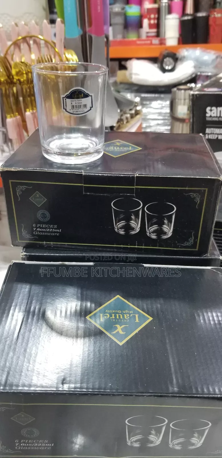 Whiskey Glass 6 Pieces