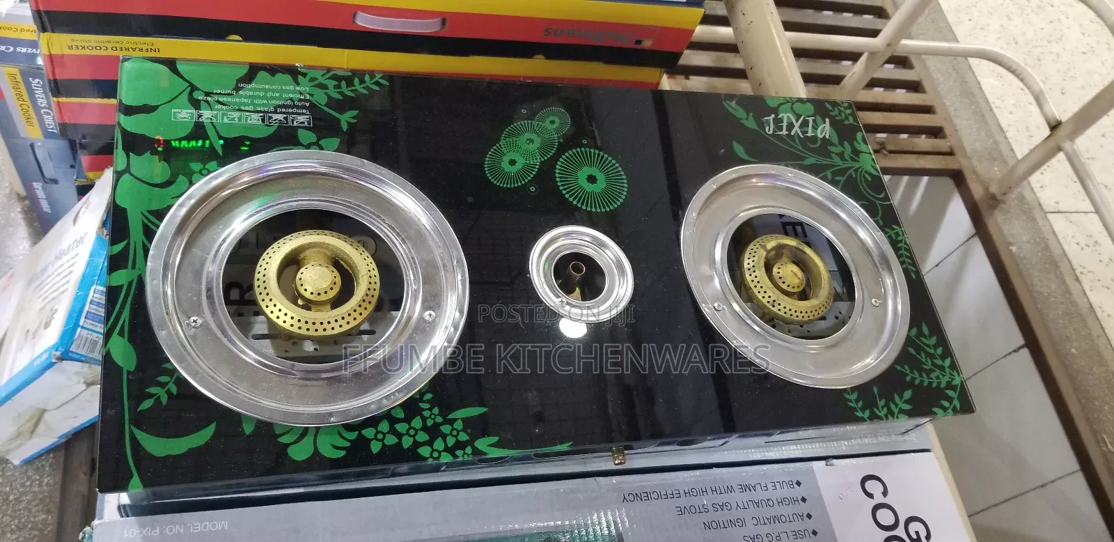 Gas Stove 3 Burners