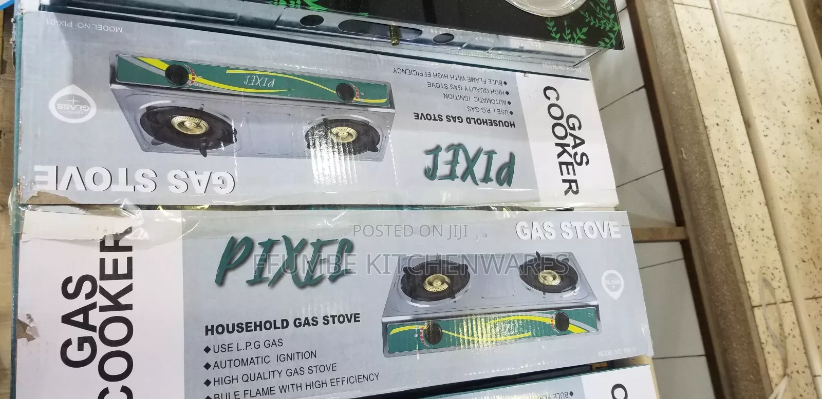 Gas Stove 3 Burners