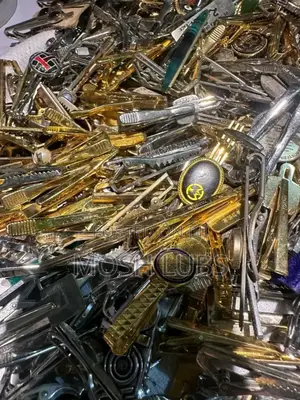Gold Silver Tie Clips