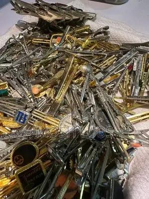 Gold Silver Tie Clips