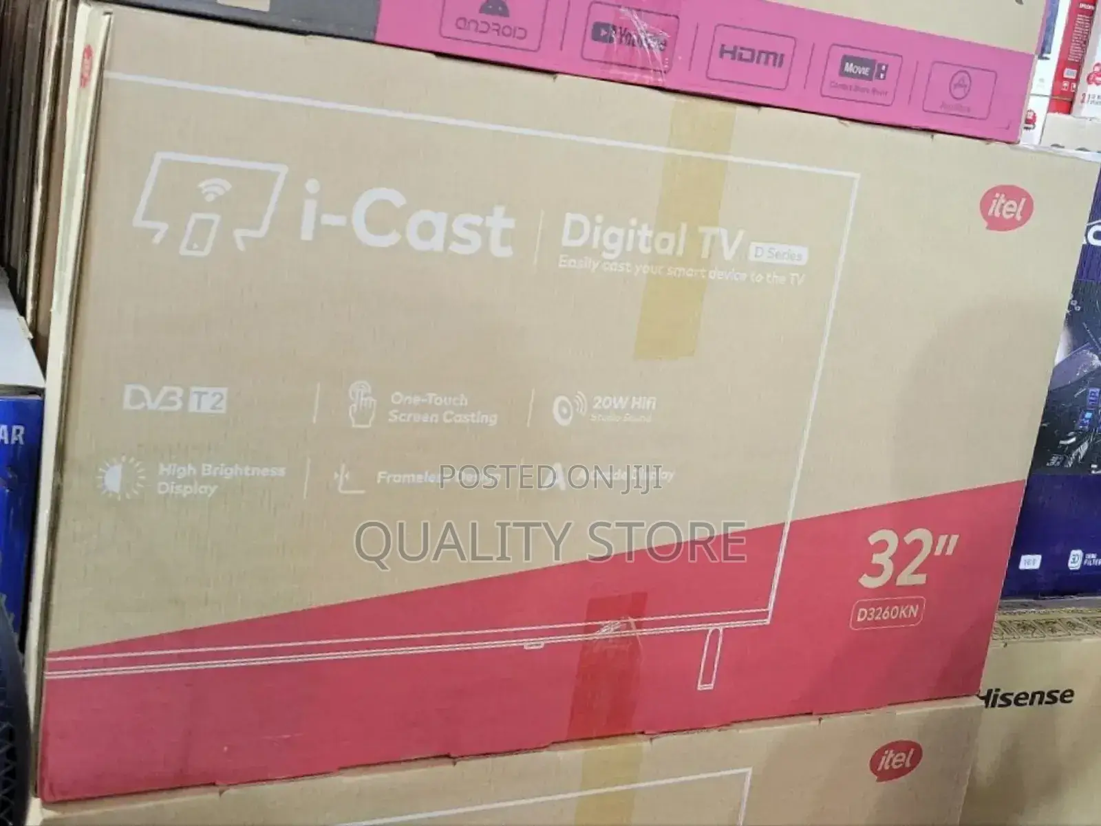 Itel 32-Inch Digital Tv