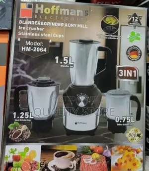 Hoffmans 3 in 1 Electric Blender Hm-2064